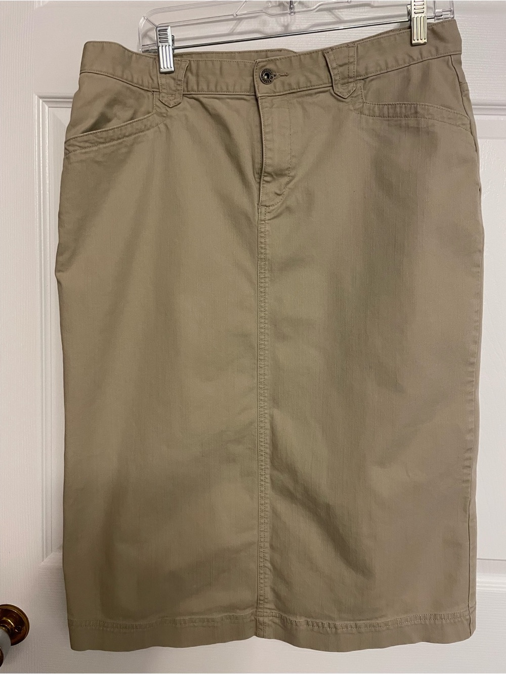 Christopher & Banks Beige Khaki Skirt